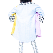 Reversible Linen Robe (Midi) 2 Styles in 1