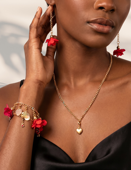 3 Piece Lover's Charm Earring  Set (Limited Edition)