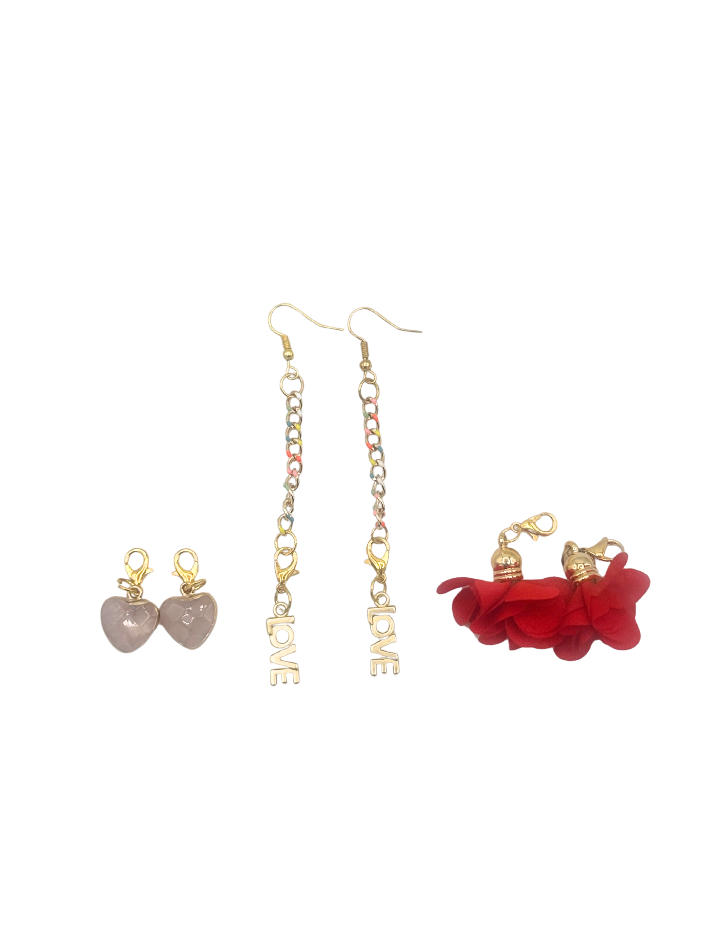 3 Piece Lover's Charm Earring  Set (Limited Edition)