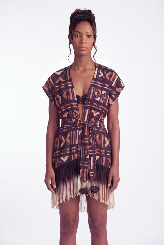 Mystical Mudcloth (Midi )