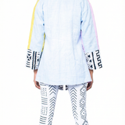 Reversible Linen Robe (Mini ) 2 Styles in 1