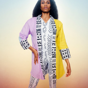 Reversible Linen Robe (Midi) 2 Styles in 1