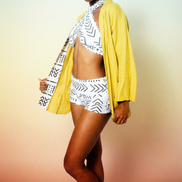 Pineapple Yellow Robe (Mini)