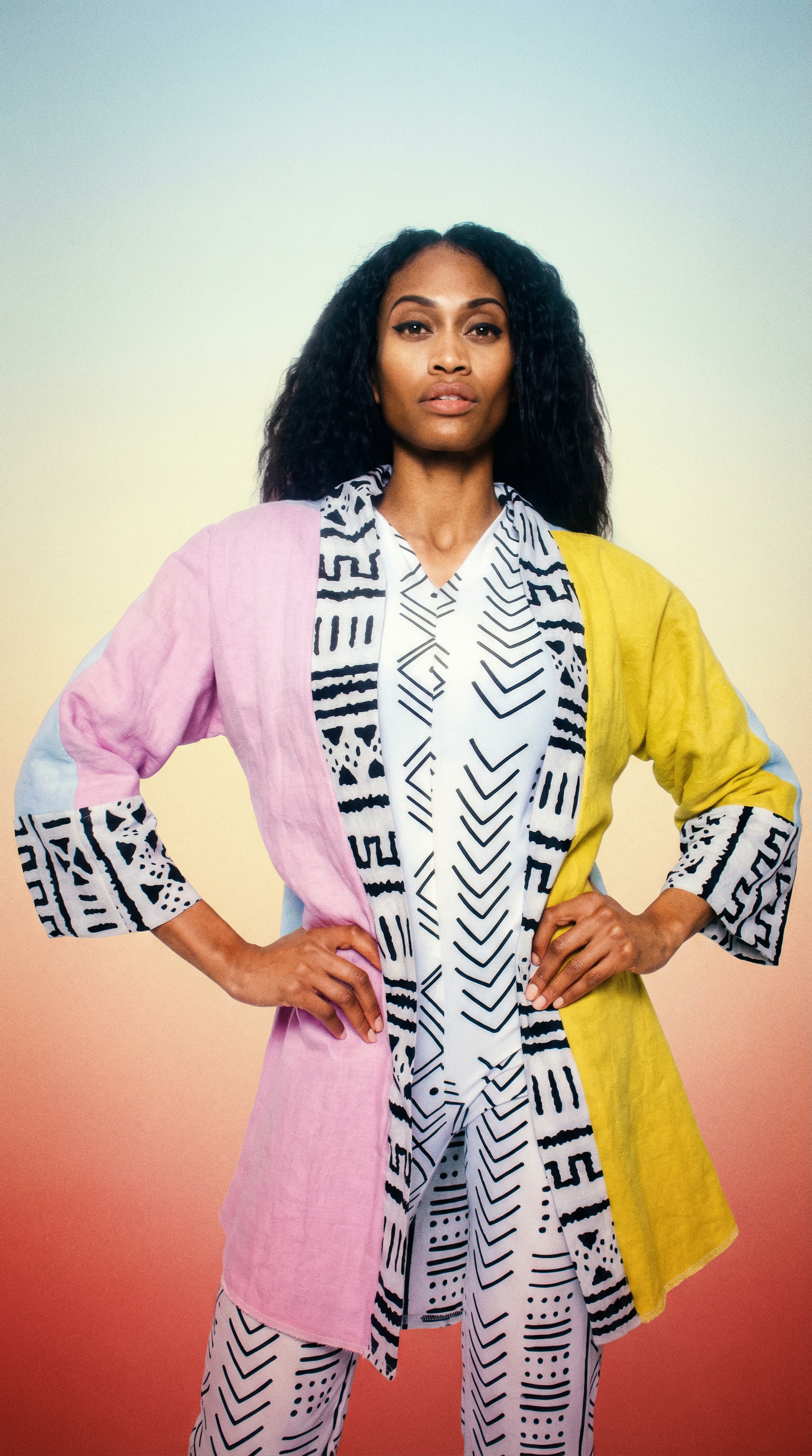 Reversible Linen Robe (Midi) 2 Styles in 1