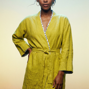 Pineapple Yellow Robe (Midi)