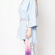 Sky Blue Robe (Midi)