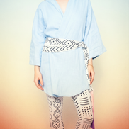 Sky Blue Robe (Midi)
