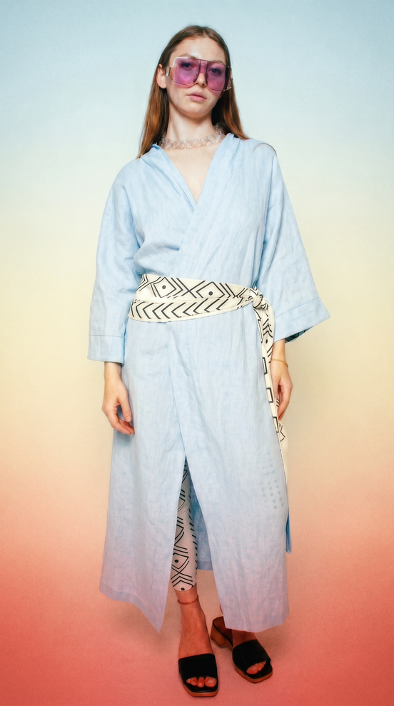 Sky Blue Robe (Maxi)