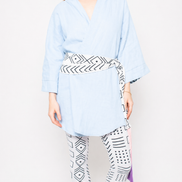 Sky Blue Robe (Midi)