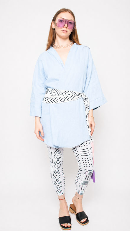 Sky Blue Robe (Midi)