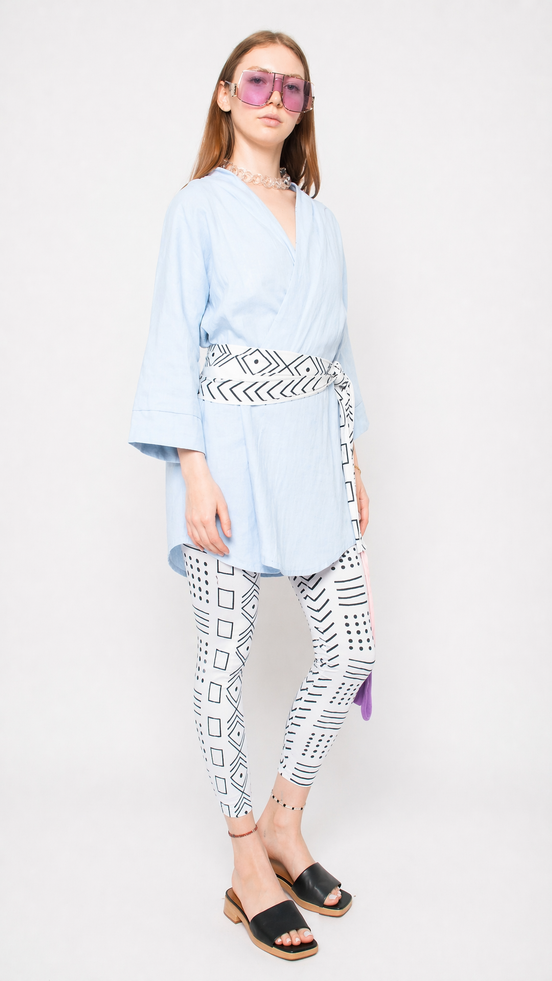 Sky Blue Robe (Midi)
