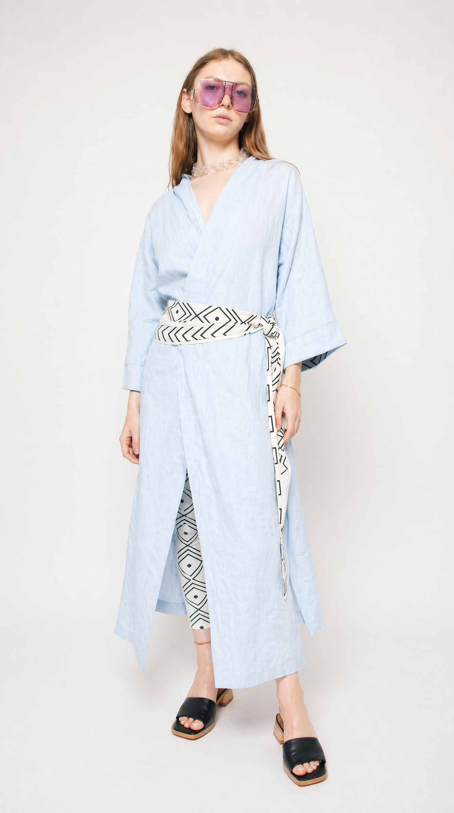 Sky Blue Robe (Maxi)