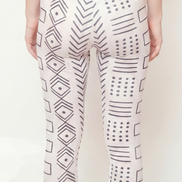 Stretch Mudcloth Leggings