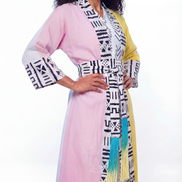 Reversible Linen Robe (Maxi) 2 in 1 Style