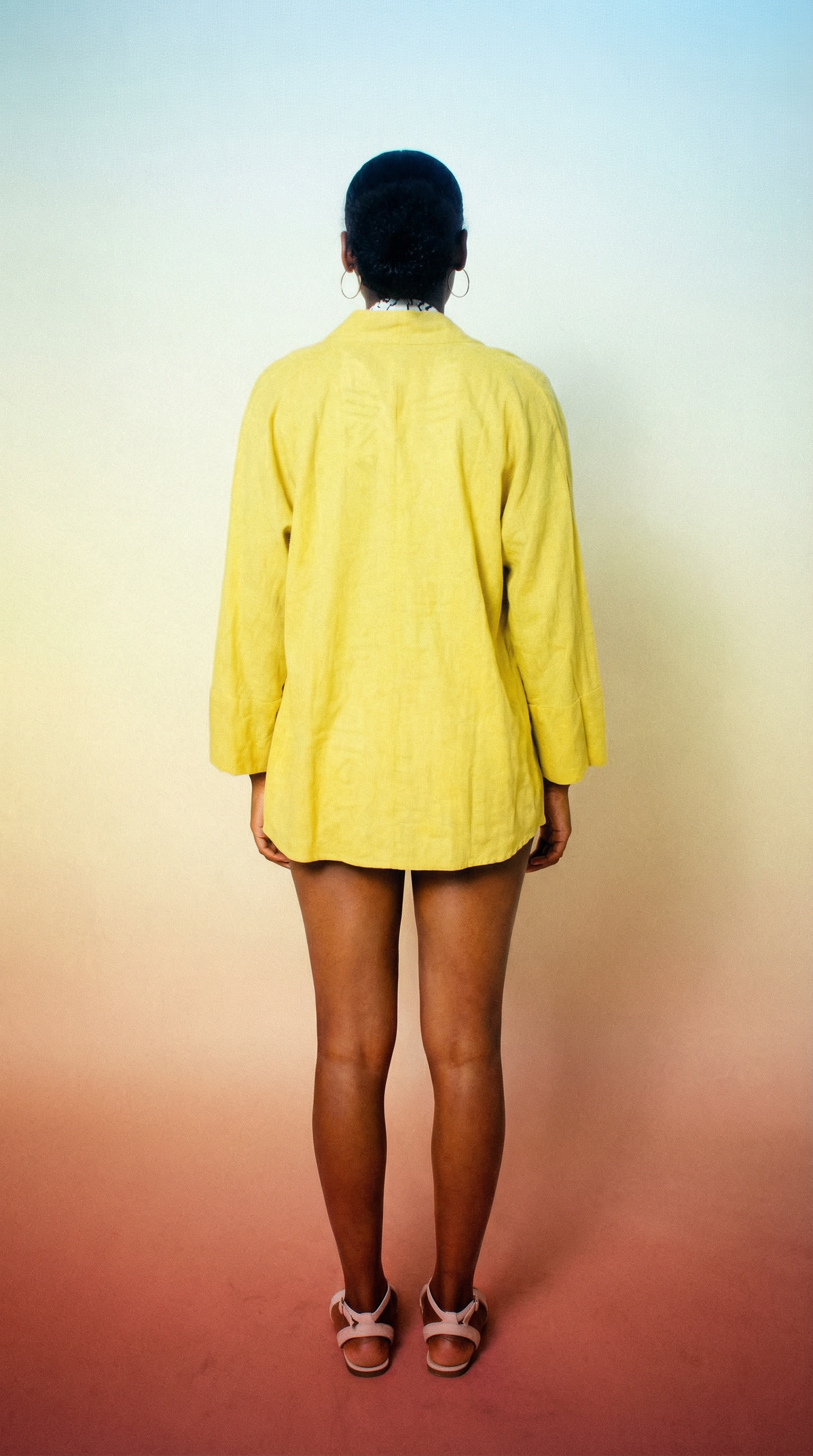 Pineapple Yellow Robe (Mini)