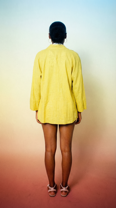 Pineapple Yellow Robe (Mini)