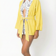 Pineapple Yellow Robe (Mini)