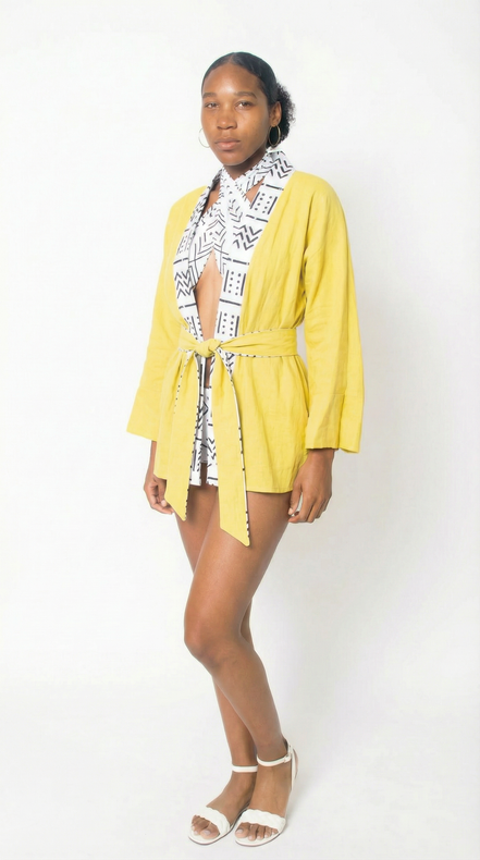 Pineapple Yellow Robe (Mini)