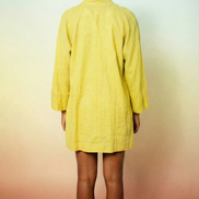 Pineapple Yellow Robe (Midi)