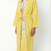 Pineapple Yellow Robe (Maxi)