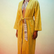 Pineapple Yellow Robe (Maxi)