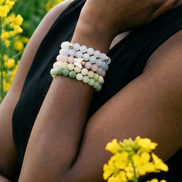 Aromatherapy Bracelet with Butterfly Charm