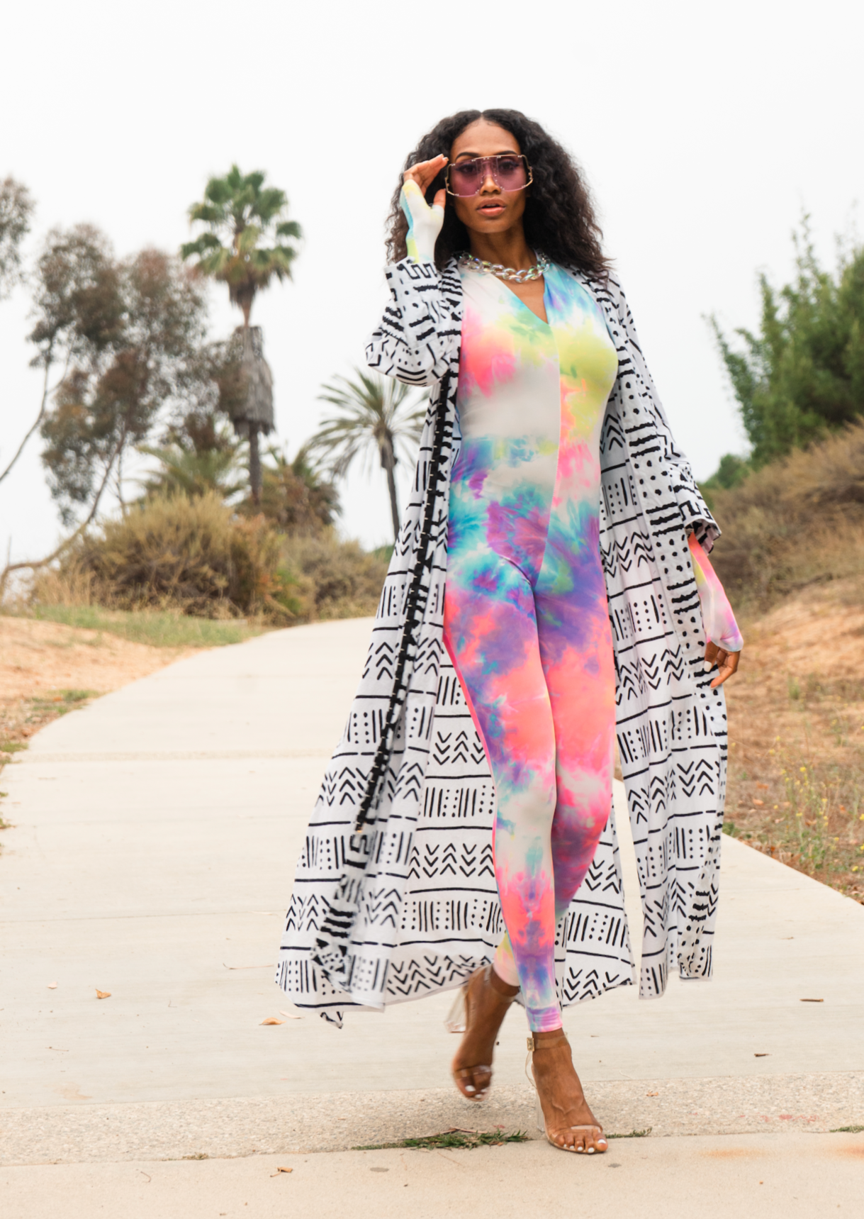Rainbow Tie Dye Bodysuit