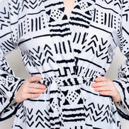Reversible Linen Robe (Midi) 2 Styles in 1