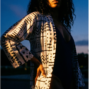 Mudcloth Robe (Mini)