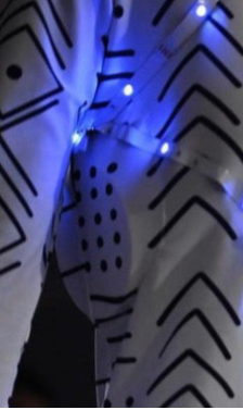 Luminous Bodysuit (Rainbow Tie Dye)