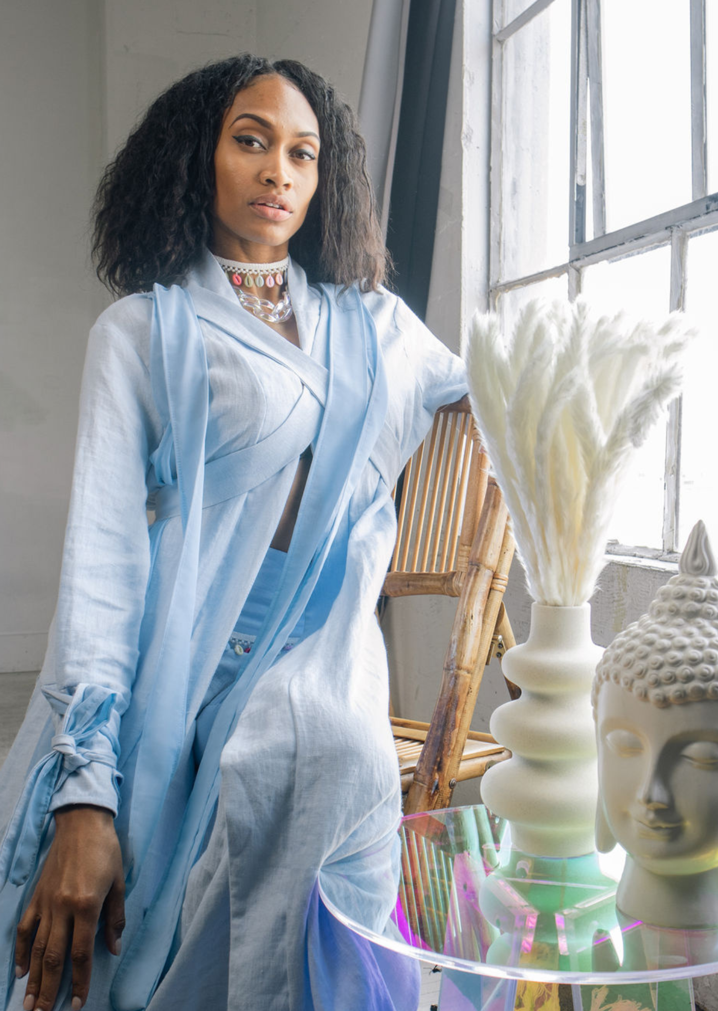 robe dress Tamoe Silk Top Stitched Hooded Cap Sleeve Robe