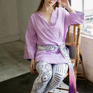 Stretch Mudcloth Leggings